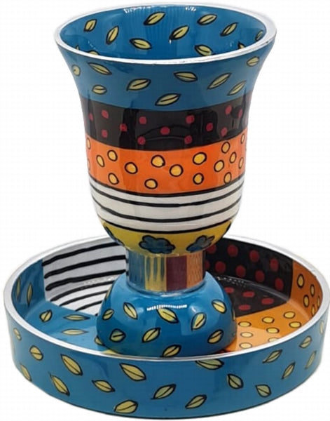 HDR-9013 Kiddush Cup Turquoise