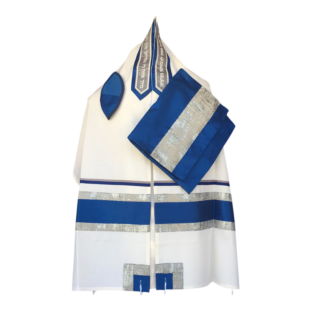 Men's Tallit: ADEB-508 Royal Blue