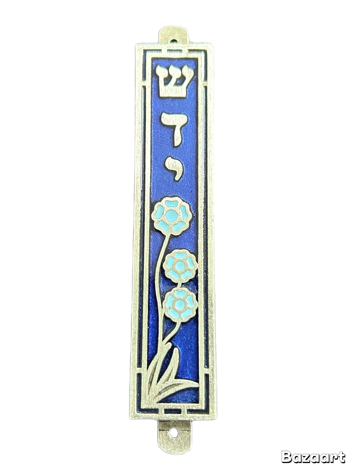 ADM-616 Blue & L.Blue flowers