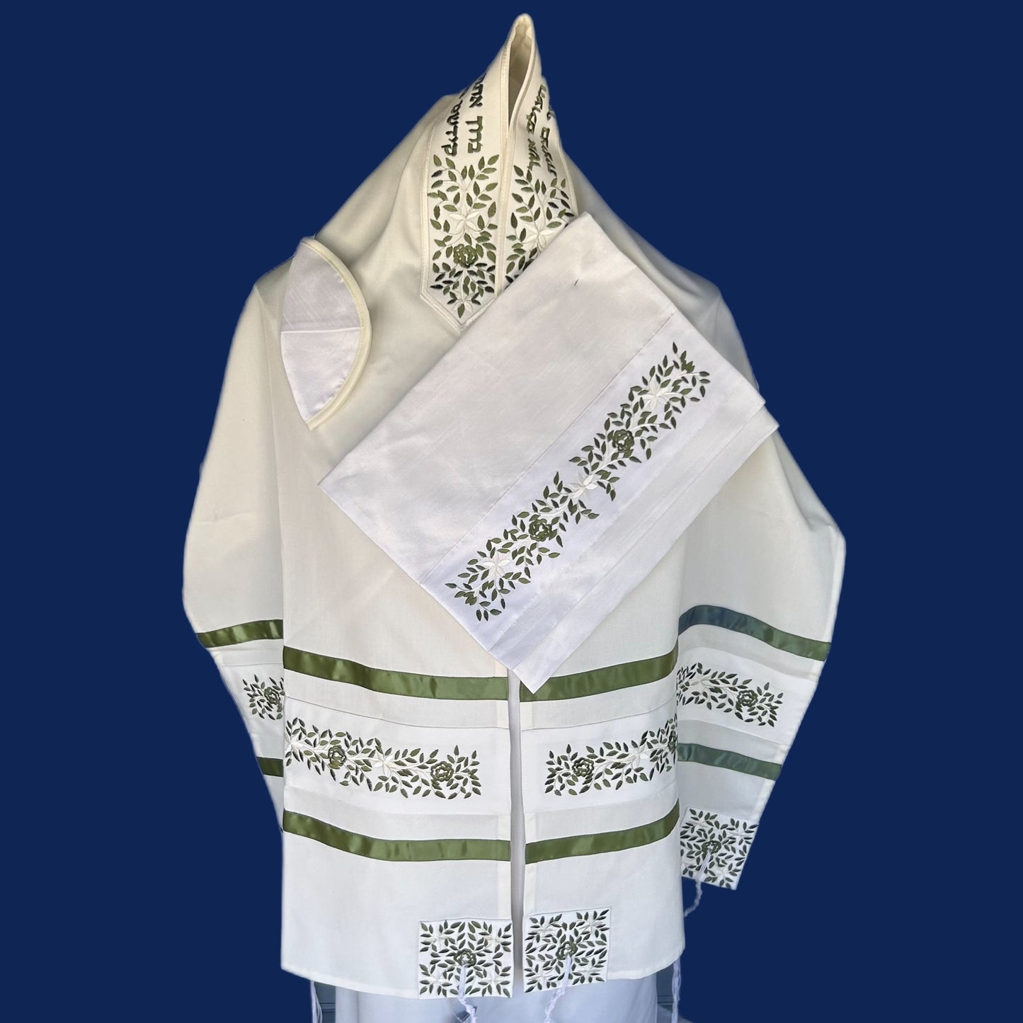 Ade-104 Sage Rose Tallit