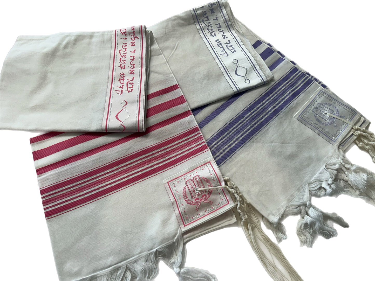 Ade-100 Lavender Stripe tallit