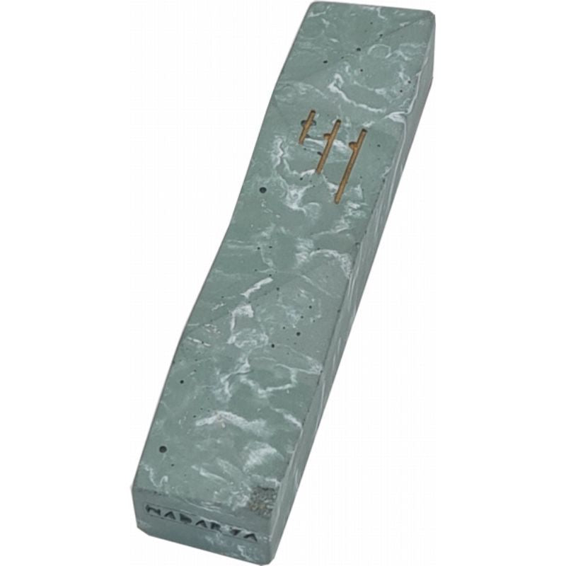 HDR-1312 Mezuzah Cement Terrazzo and Marble 8 cm