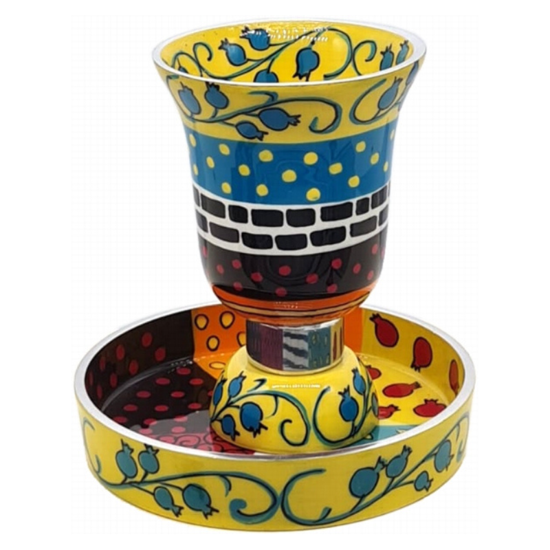 HDR-9012 Kiddush Cup Yellow