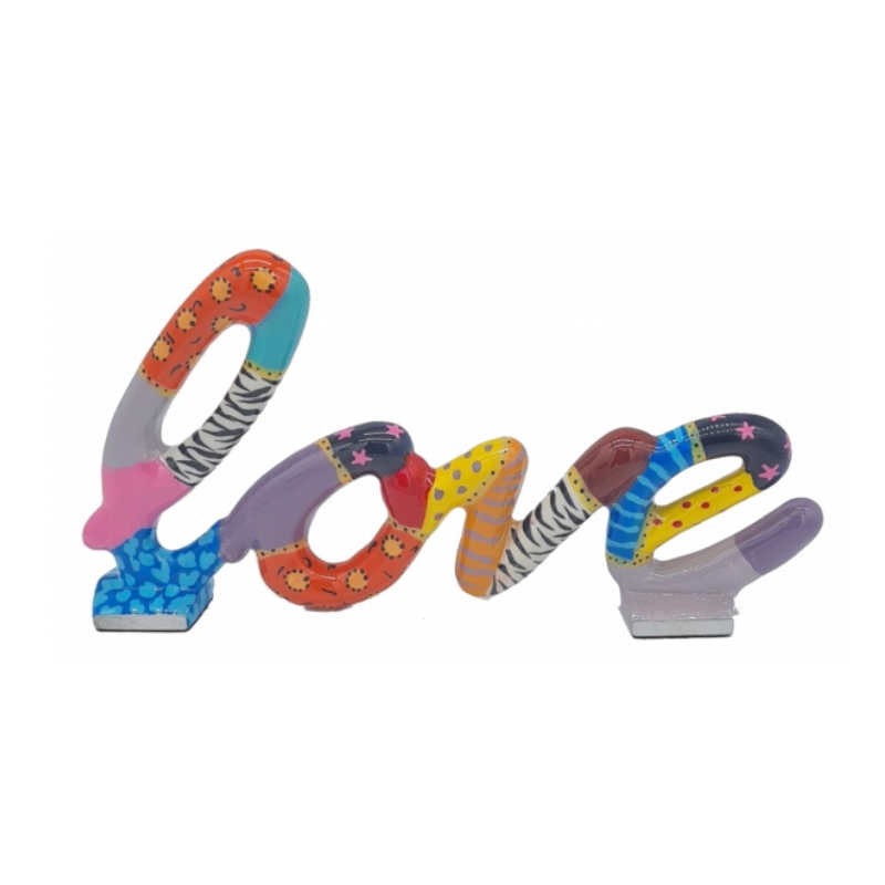 HDR-9631 Stand Word LOVE Burgundy