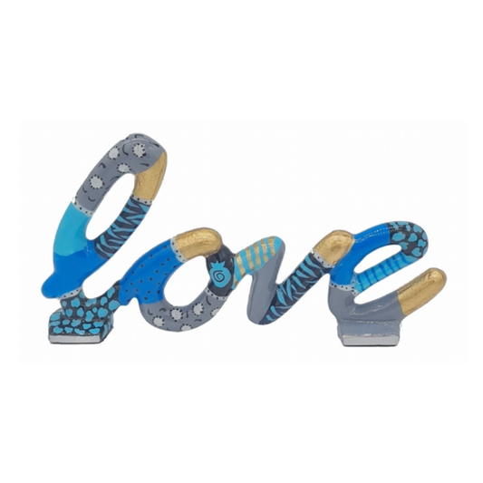 HDR-9633 Stand Word LOVE Blue