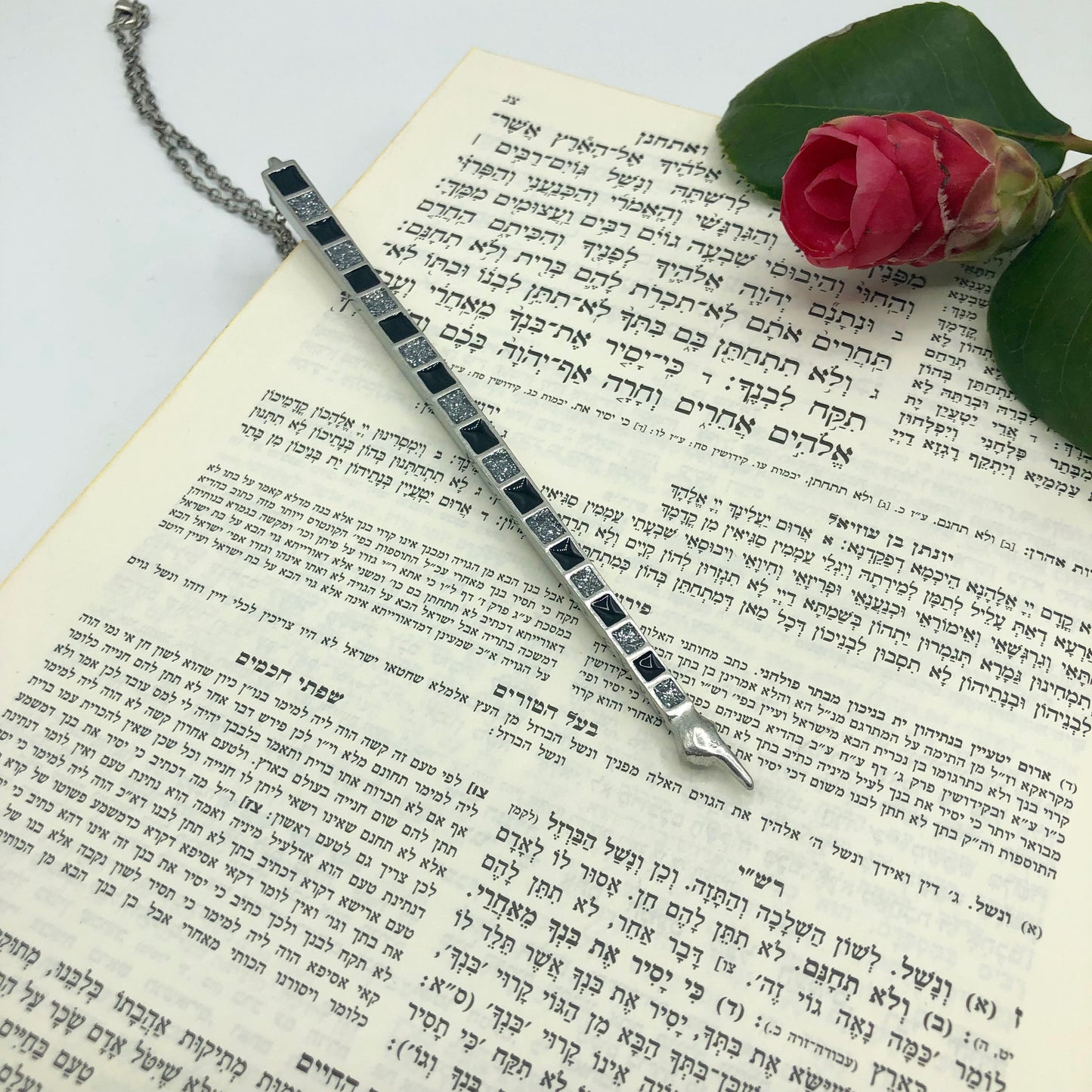 AD-801 BLACK & SILVER SPARKLE