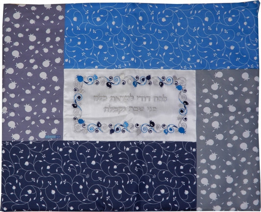 Challah Cover Digital Printing With Embroidery 3588