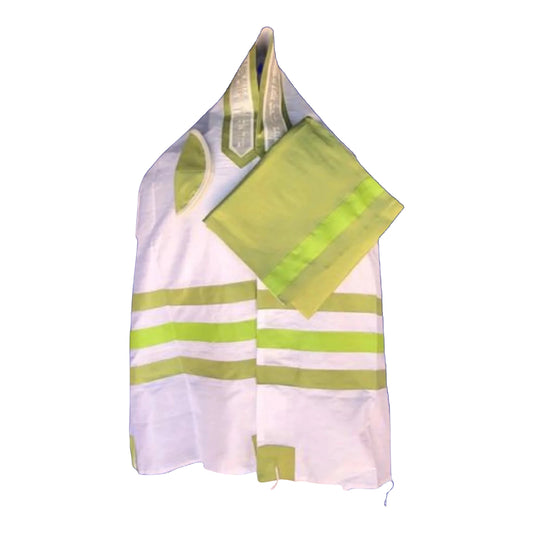 Women's Tallit: ADE-767 Green Lime