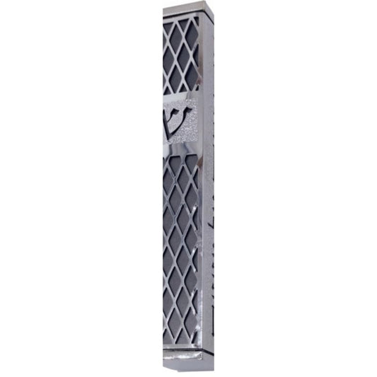 HDR-1242 Mezuzah with silver Lacing 12 cm