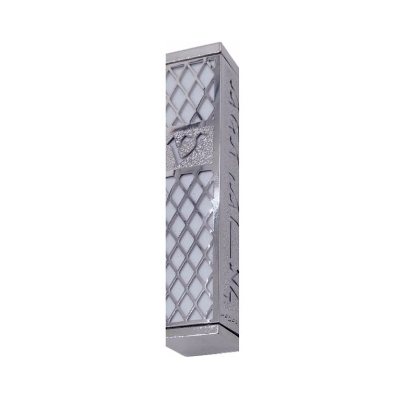 HDR-1231 Mezuzah with silver Lacing 8 cm