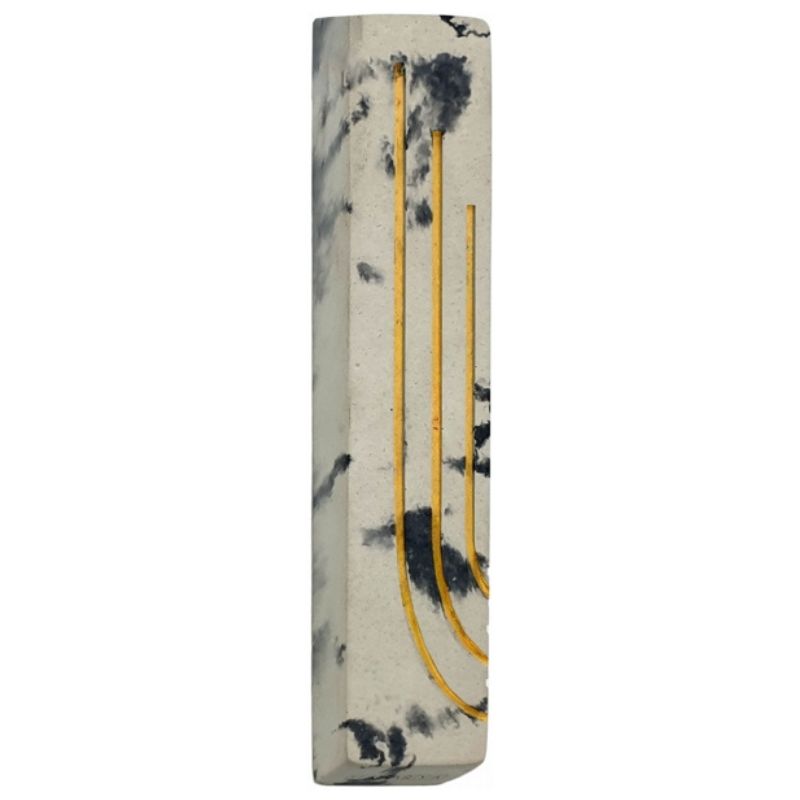 HDR-1257 Mezuzah Cement Terrazzo And Marble 8 Cm