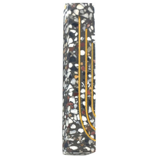 HDR-1256 Mezuzah Cement Terrazzo And Marble 8 Cm